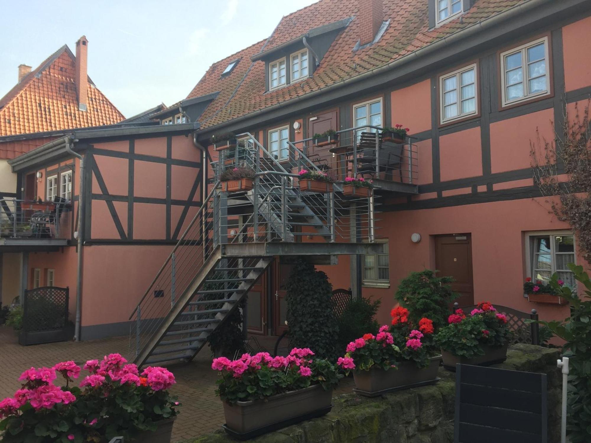 Apartment Mit Balkon No4 Quedlinburg Kültér fotó
